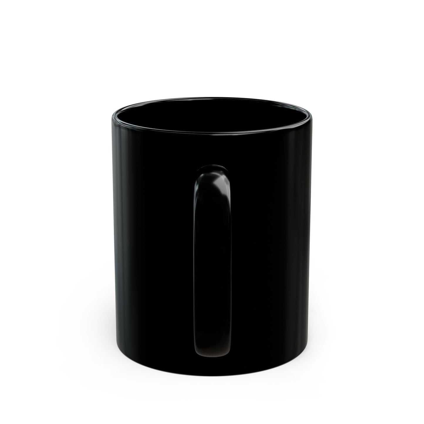 Make Yourself a Priority Black Mug — Motivational Floral Coffee Cup (11oz/15oz)