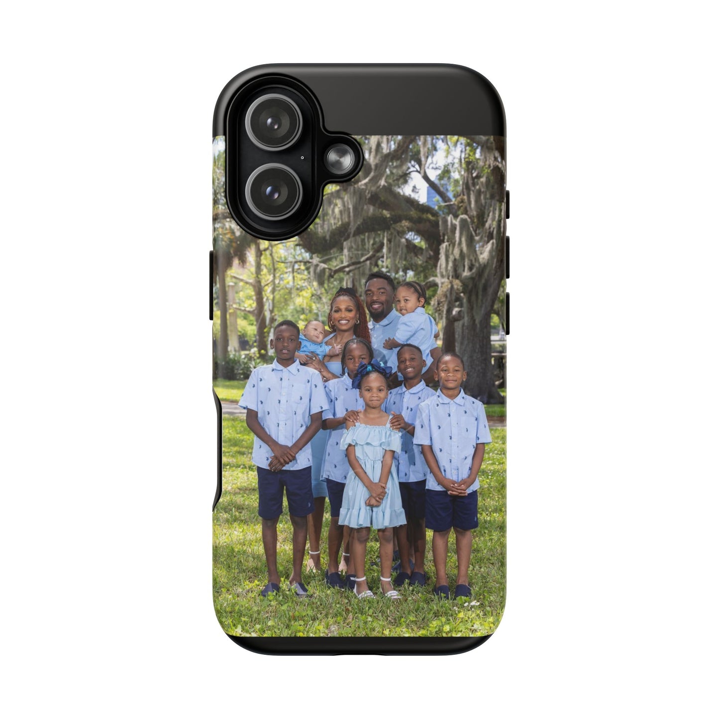 Photo Tough Magnetic Phone Case — Personalized Family Snapshot Protective Cover