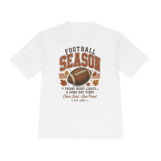 Football Mama Tee — "Football Season" Game Day Shirt