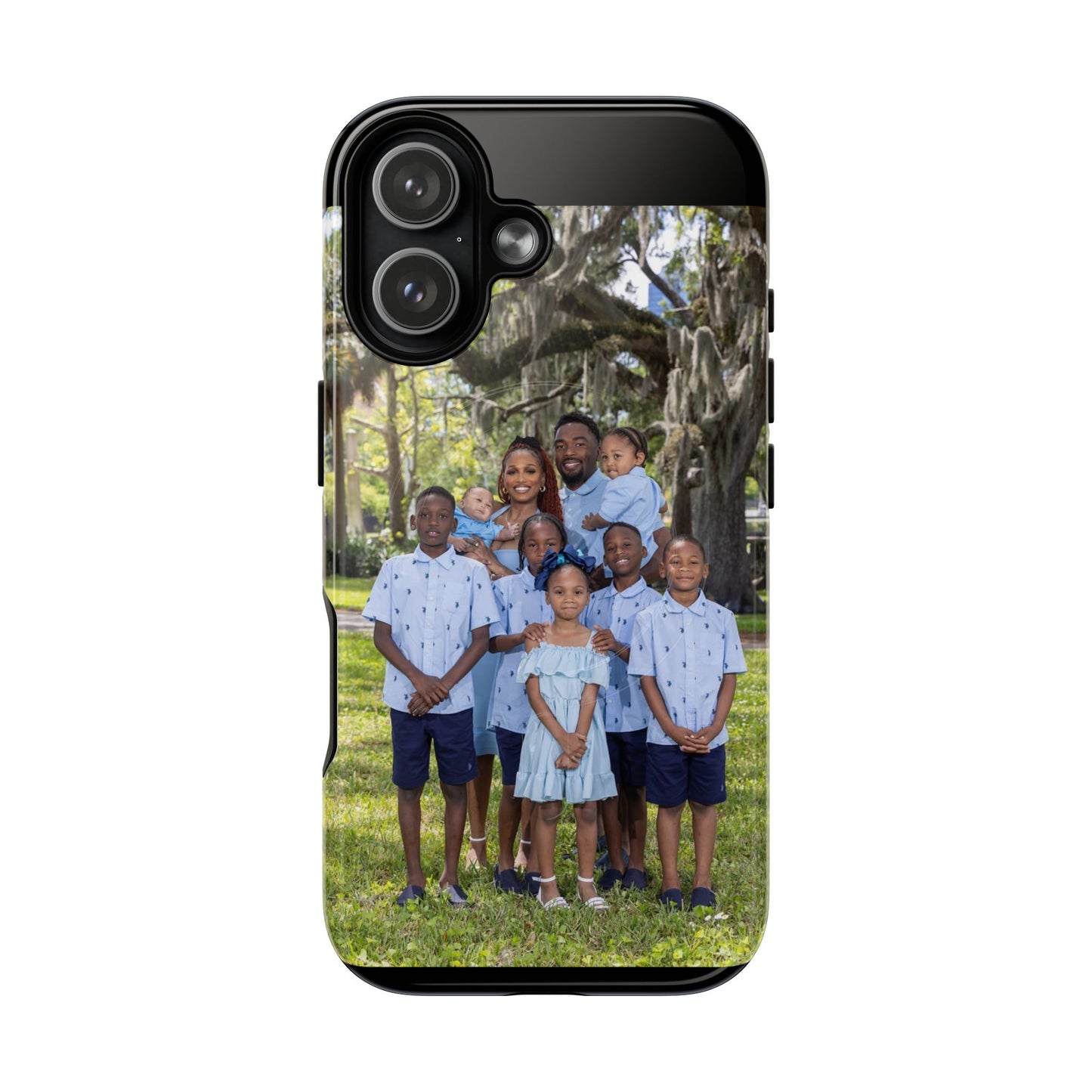 Photo Tough Magnetic Phone Case — Personalized Family Snapshot Protective Cover