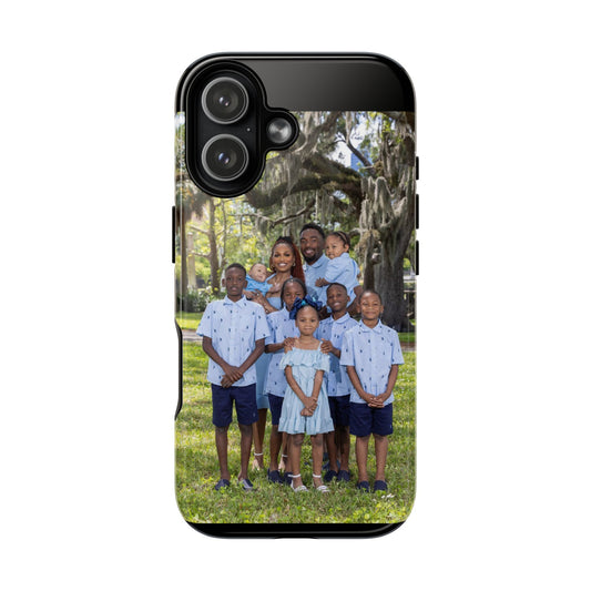 Photo Tough Magnetic Phone Case — Personalized Family Snapshot Protective Cover