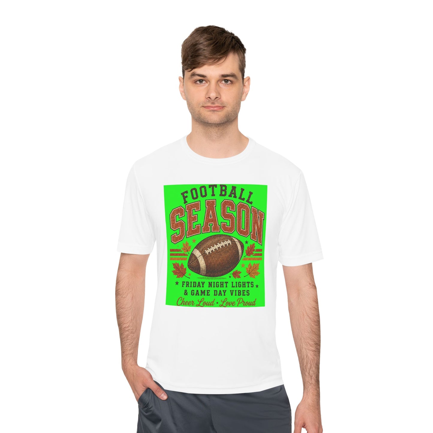 Football Mama Tee — "Football Season" Game Day Shirt