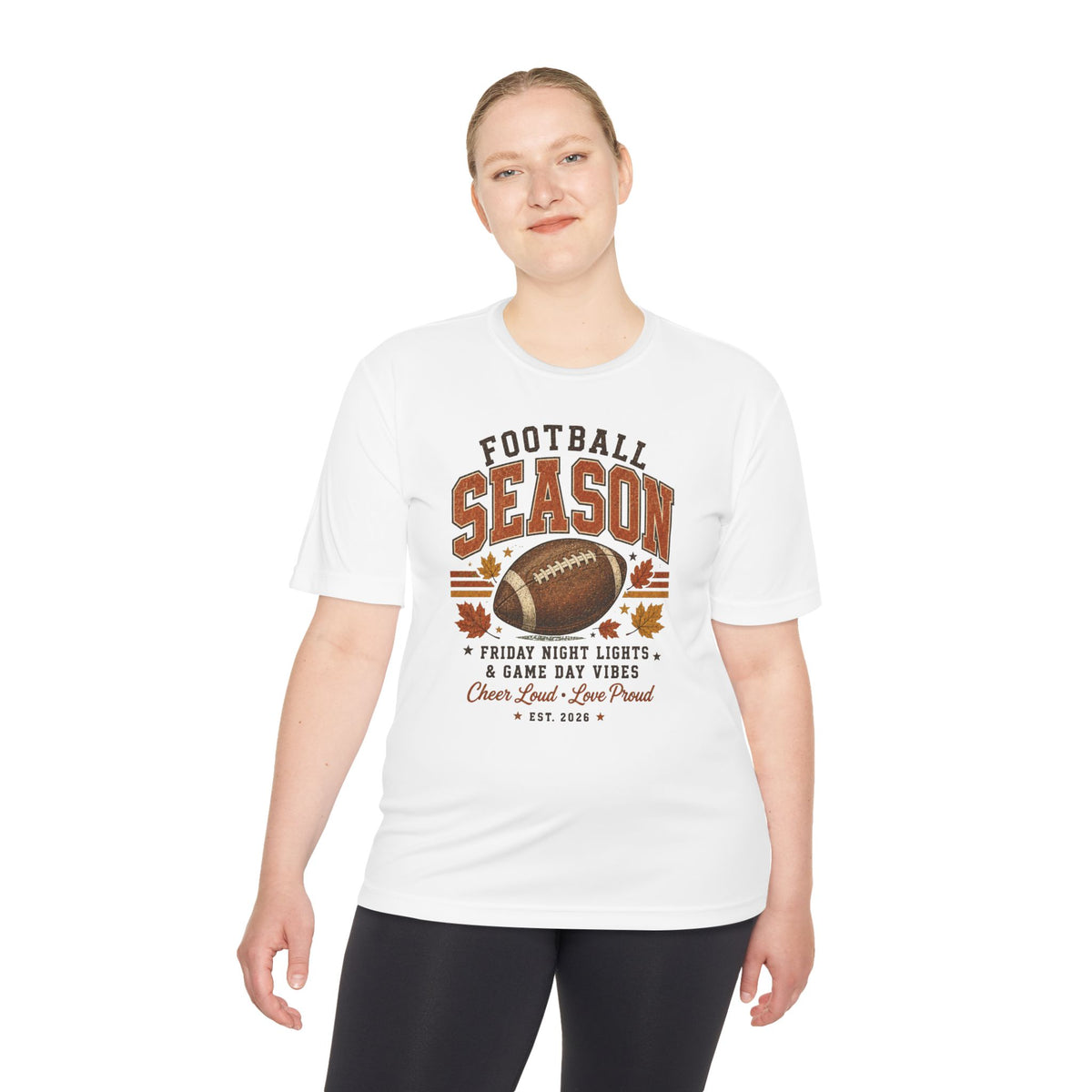 Football Mama Tee — "Football Season" Game Day Shirt