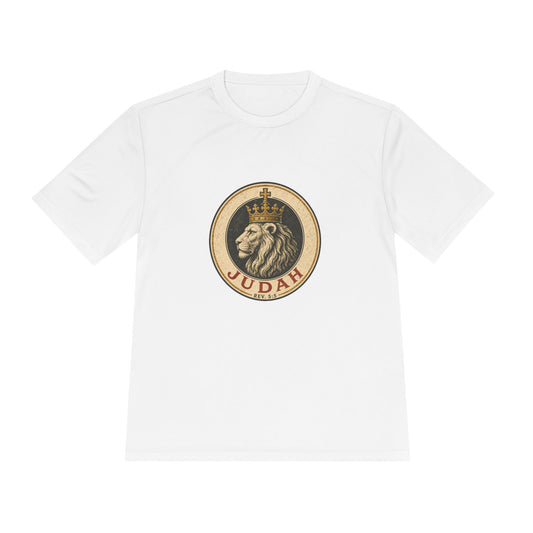 Lion of Judah Tee — Crowned Lion Christian Faith Graphic Shirt