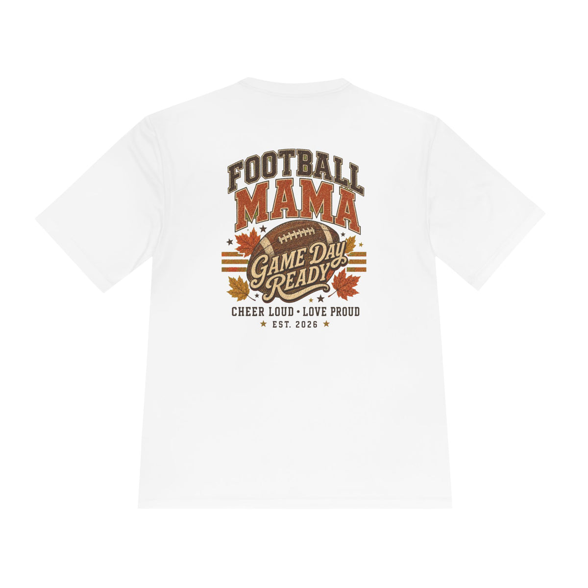 Football Mama Tee — "Football Season" Game Day Shirt