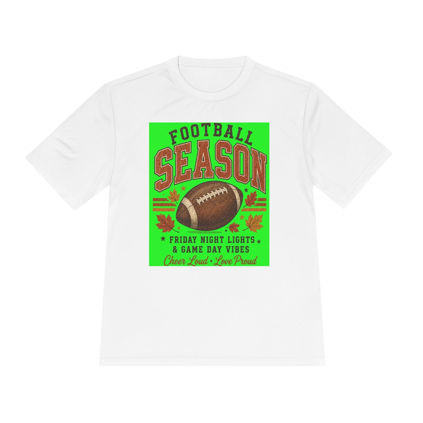 Football Mama Tee — "Football Season" Game Day Shirt